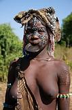 Ethiopia - Tribu etnia Mursi - 22 - Piattello labiale